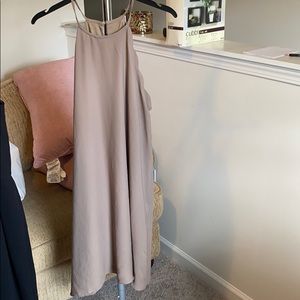 Scalloped Halter dress